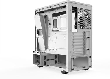 Корпус для ПК be quiet! Pure Base 500DX White, 3 вентилятори Pure Wings 2, ARGB підсвітка, підтримка радіаторів до 360мм, загартоване скло, білий