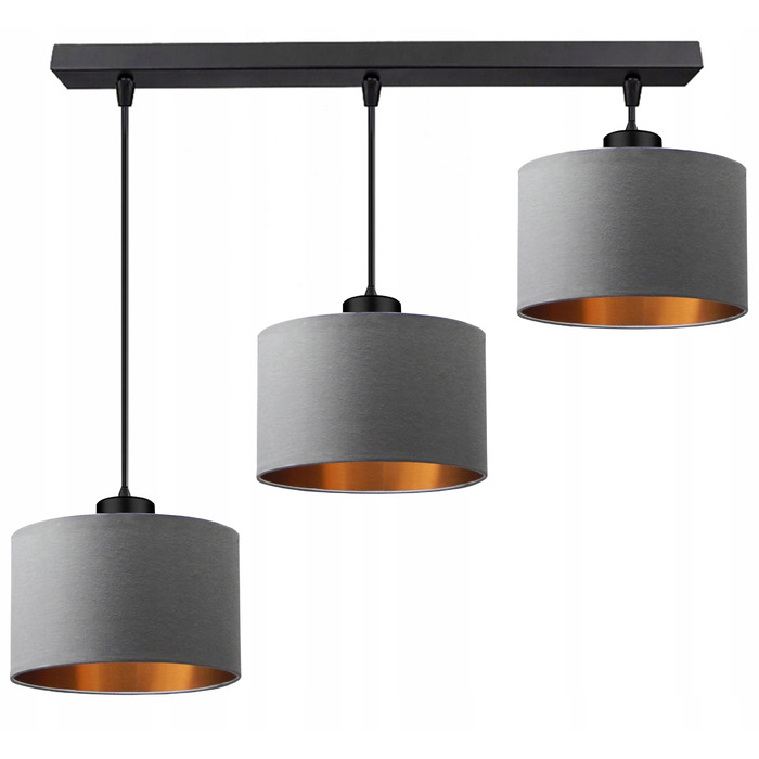 Підвісна люстра Adex WISZĄCE на 3 лампи, цоколь E27