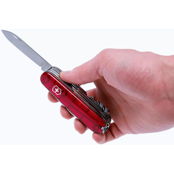 Мультитул Victorinox Huntsman Lite: Швейцарський ніж з 21 функцією, включаючи штопор та міні-викрутка 1.5 мм