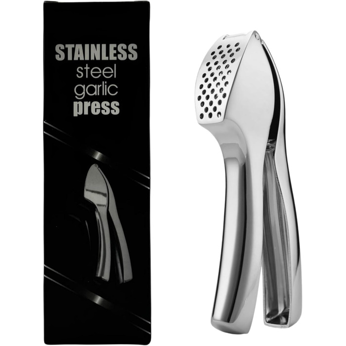Преса для часнику та імбирю OhanaBeach® з нержавіючої сталі, довговічна та зручна у використанні