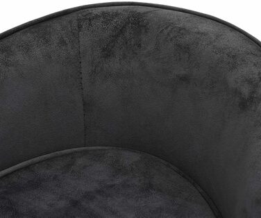 Софа для собак Dunkelgrau від vidaXL, 69x49x40 см: плюшеве ліжко та диванчик для собак та котів