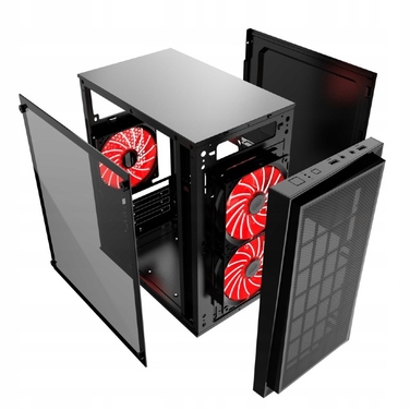 Корпус Gembird CCC-FORNAX-950R mini tower, чорний