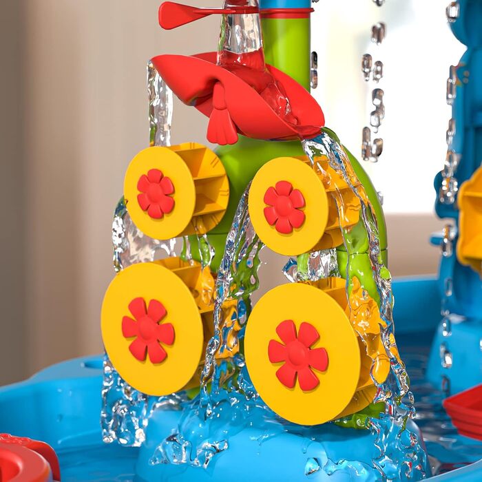 Doloowee Water Table for Kids, Sand and Water Table Outdoor Toy Garden Toy Summer Water Toy for Kids 3 4 5 6 7 8 years old