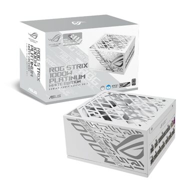 Блок живлення ASUS TUF Gaming Gold 1000W (ROG Strix Platinum Equalizer), білий