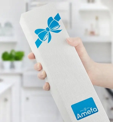Набір столових приборів AMEFA BOLOGNA (ЄС), 30 предметів, на 6 осіб, полірована сталь, у подарунковій коробці