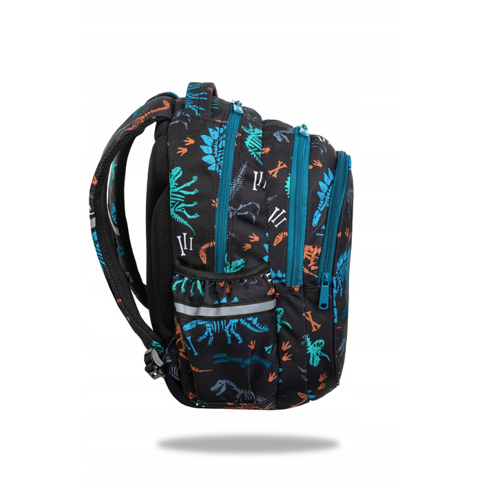 Шкільний рюкзак CoolPack Jerry з динозаврами, багатокамерний, 21 л