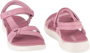 Сандалі Skechers Go Walk Flex жіночі, текстиль, 39 EU, ніжно-ліловий