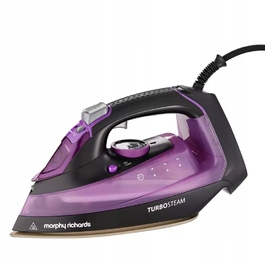 Парова праска Morphy Richards Turbosteam 2800 Вт, фіолетова
