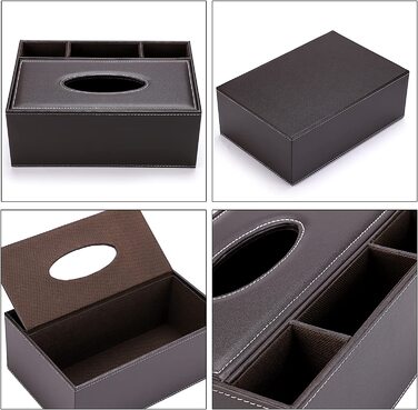 Cosmetic Tissue Dispenser BSTKEY (Brown)