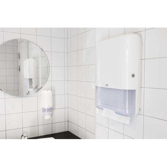 Tork Dispenser for Z-Fold Towels White H3, Elevation Design, 553000