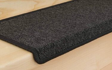 Kettelservice-Metzker Rambo Step Mats, 15-Piece Value Set, Half-Round, Anthracite