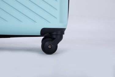 Набір валіз Travelhouse Bali (3 шт.) Зелений — Легкий комплект дорожніх Trolley з ABS-пластику, 4 колеса та TSA-замком, стійкий до подряпин