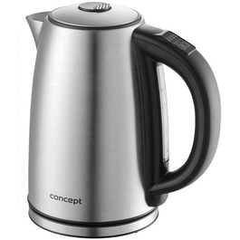 Електричний чайник Concept RK3350, 2200 Вт, 1,7 л, сріблястий/сірий