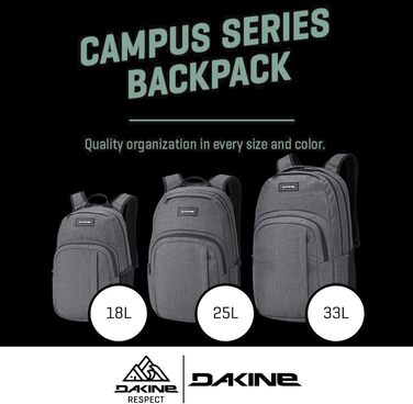Рюкзак Dakine Campus M 25л унісекс для міста та подорожей