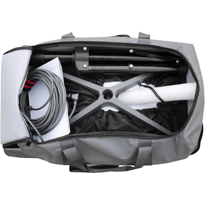 Xtar Starlink Bag: Holds all your Starlink equipment together and securely - Carry bag with compartment for the Starlink Gen 2 dish (Not for GEN 3, ONLY suitable for GEN 2) (for GEN 2)