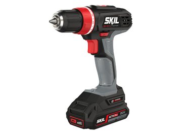 Акумуляторний дриль-шуруповерт SKIL 2842AA (18V, сірий) з акумулятором та зарядним пристроєм