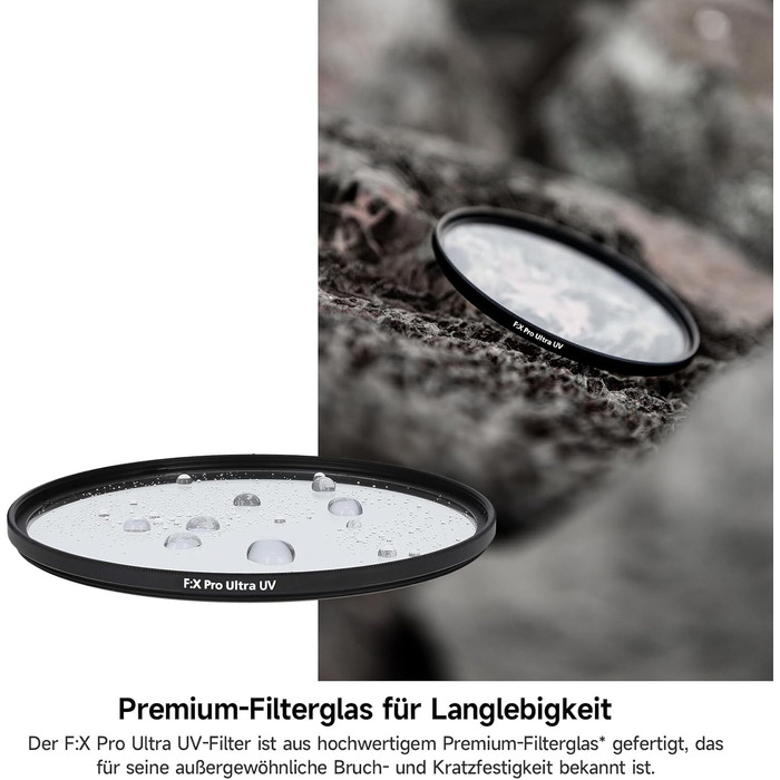 Фільтр Rollei Rundfilter UV 72mm - захисний фільтр з алюмінієвим кільцем, спеціальне покриття (F:X Pro Ultra)