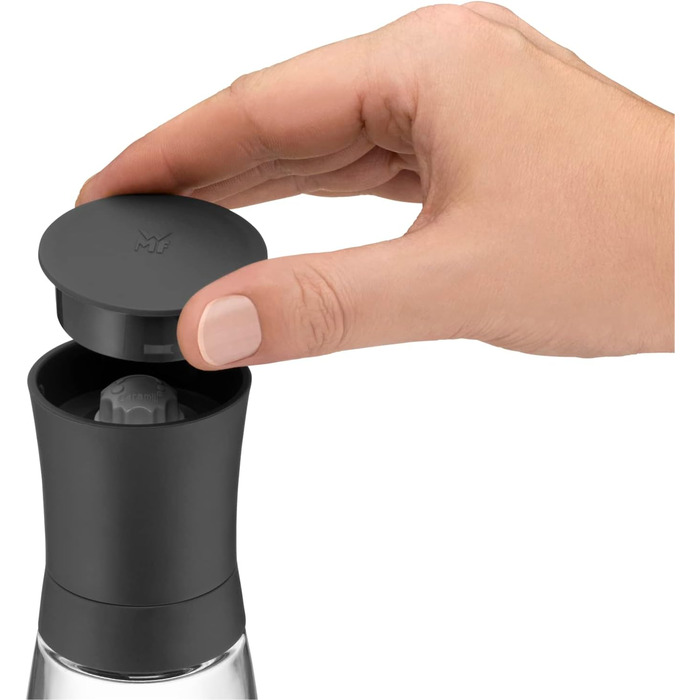 Набір млинок для солі та перцю WMF Trend 2 шт., сірий, з керамічним жорном, для спецій, придатний для миття в посудомийній машині