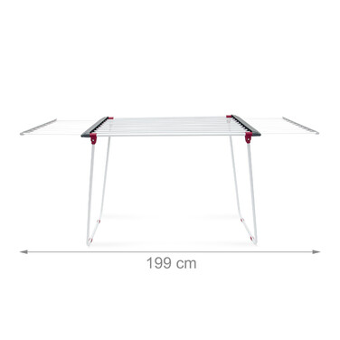 Relaxdays Extendable Clothes Drying Rack