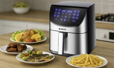 Аерофритюрниця Electo AIRCRISP 8л, 2000 Вт, 14 програм