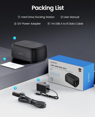 Док-станція Orico для 2 HDD 3.5