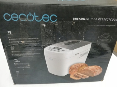 Хлібопічка Cecotec 2229, біла, 850 Вт