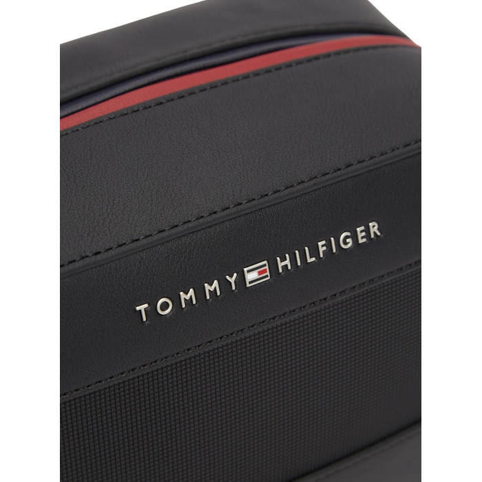 Чоловіча косметичка для подорожей Tommy Hilfiger Foundation Washbag з блискавкою, чорна