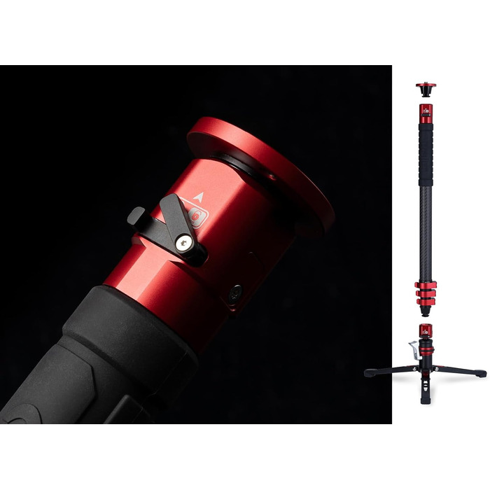 Монопод Rollei Easy Traveler Carbon: Легкий, стабільний та гнучкий для професійних фотозйомок