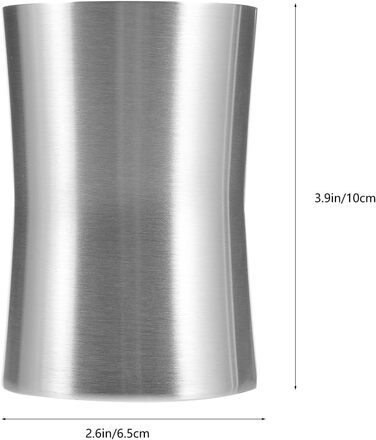 Cabilock Stainless Steel Cup, Brushed Nickel, Bathroom Cup, Toothbrush Holder, Toothbrush Holder, Grey, Toothbrush Holder, Wall Mount, Water Bottle, Toothpaste Holder for Bathroom