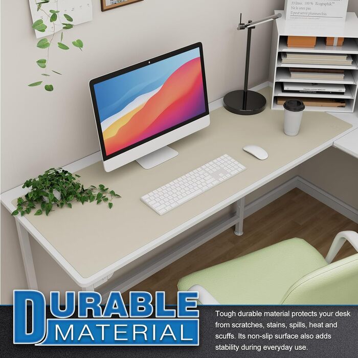Підкладка на стіл K KNODEL 80 x 40 см, PVC, чорна, для ноутбука, офісу та дому, двостороння