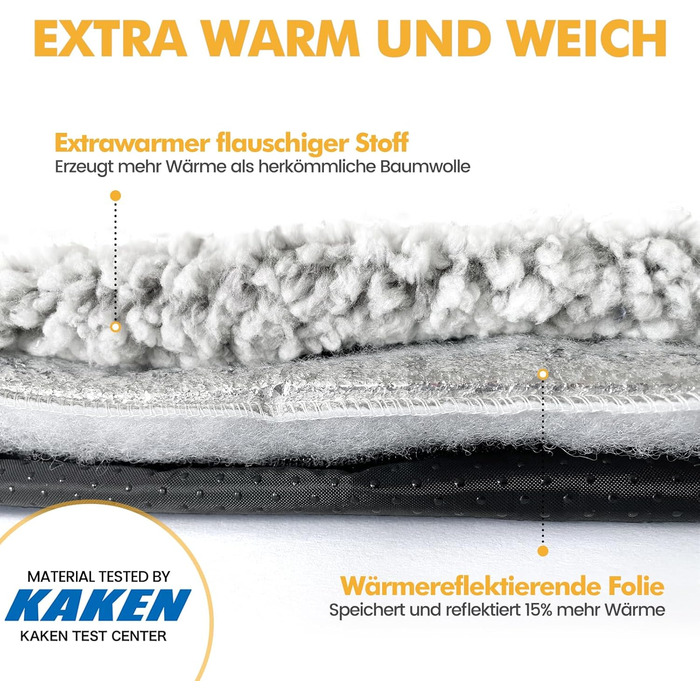 Самогріюча лежанка для котів на підвіконня, 90 x 28 см, сірий (Mora Pets)