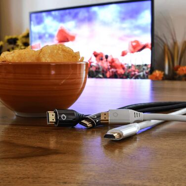 HDMI кабель OEHLBACH Black Magic MKII, 8K@60Hz, 4K@120Hz, 1.5м, HDR10+, Dolby Vision, HDMI 2.1, Premium