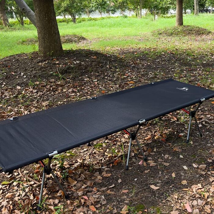Легке туристичне ліжко TOMOUNT: компактне кемпінгове ліжко з алюмінієвого сплаву для відпочинку на природі, балконі, у саду або під час подорожей
