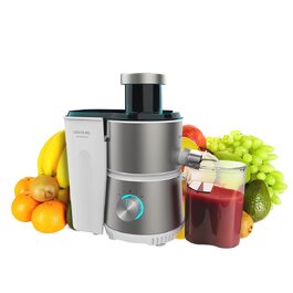 Компактний орбітальний блендер Cecotec Juice&Fresh 400 Titan White, 400 Вт, титанове покриття, 20000 об/хв, 2 швидкості, білий