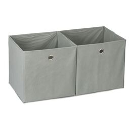 Relaxdays Fabric Storage Boxes - Set of 2