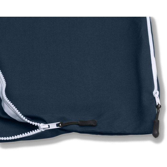 Traveler's Pal Hüttenschlafsack made from 100% Duraweave - Sleeping bag with side and foot zipper - Lightweight and thin insert summer sleeping bag, breathable and skin-friendly