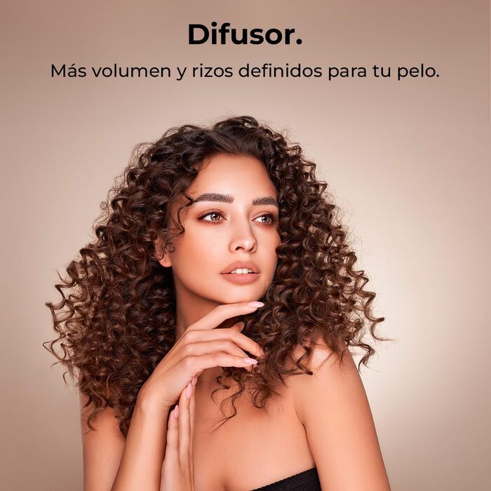 Фен Cecotec Bamba IoniCare Radiance: 2500W, DC-двигун, іонізація, 2 швидкості, 3 температури, концентрат., дифузор