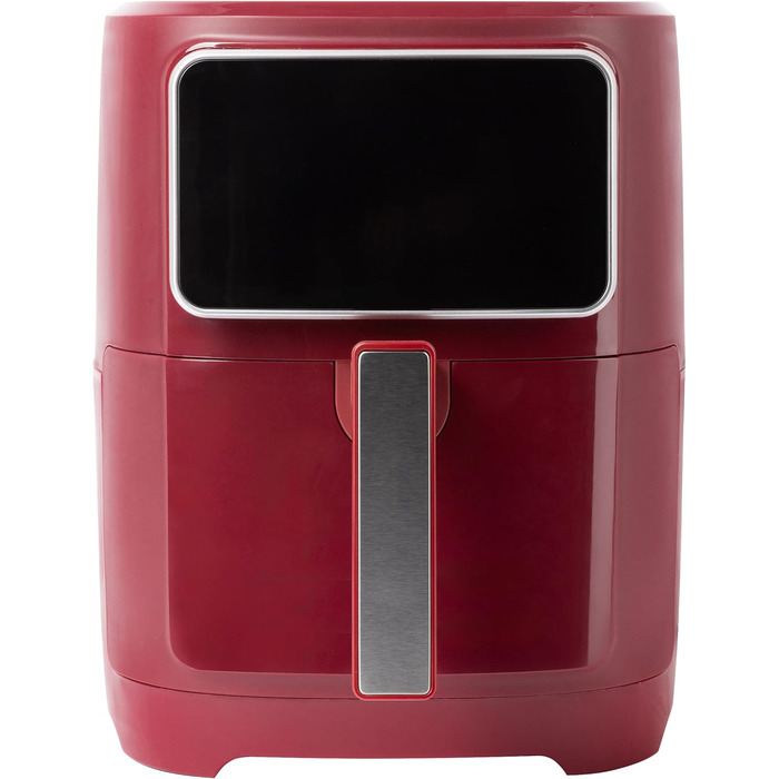 Фритюрниця без олії Bergner MAROON 1800W 6.9L з керамічним покриттям, 8 програм, таймер до 30 хв