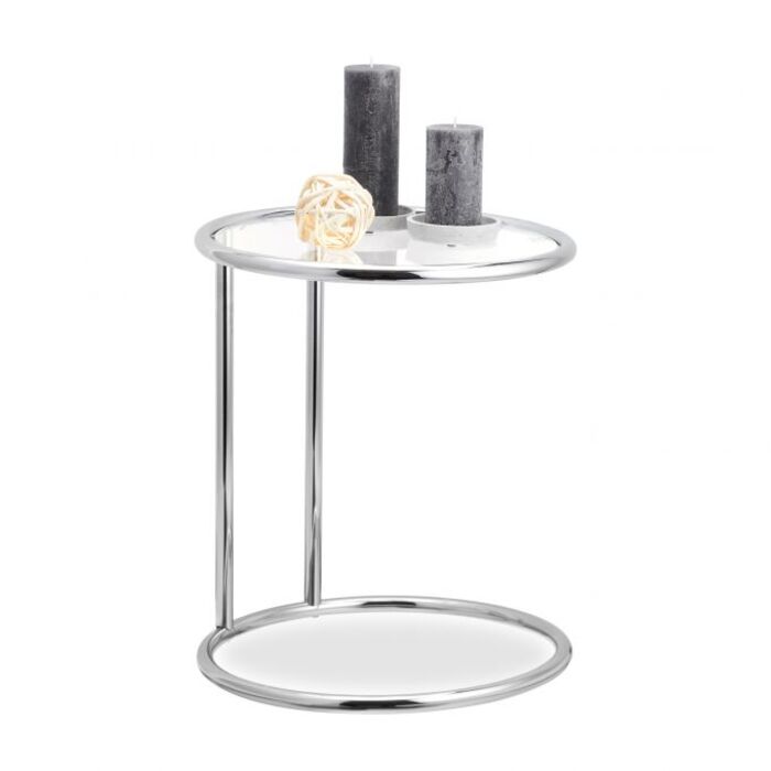 Relaxdays Side Table, Round