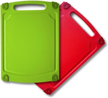 Набір кухонних дощок Coolinato з пластику сірого кольору (3 шт.) S/M/L – антибактеріальні, з жолобом для соку, неслизькі кути та ручки. 3 розміри для гігієнічного розділення. Набори кухонних дощок Coolinato сірого кольору (3 шт.) розмір S, M та L.