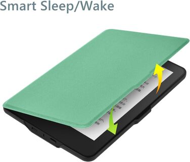 Чохол для Kindle Paperwhite 7/6/5 (2015/2013/2012) Zcooooool, PU шкіра, м'ятно-зелений