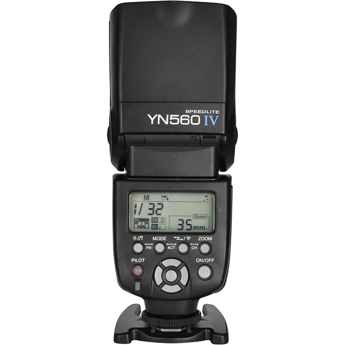 Спалах YONGNUO YN560IV: Бездротовий, GN58, Ручний, Master/Slave, Вбудована Система Триггера