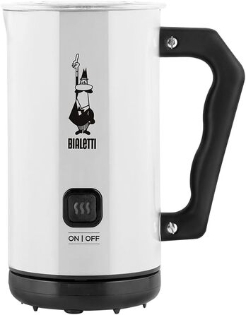 Електричний спінювач молока Bialetti Milch Frother, 150 мл, білий