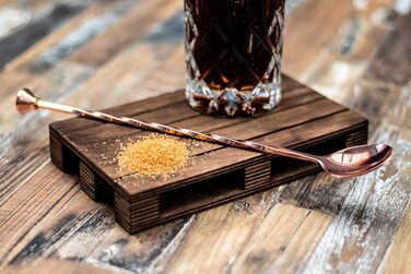 Барний аксесуар Buddy's Bar Barlöffel: барний інструмент з міді, 27 см, з товстим стійким держаком та пестиком
