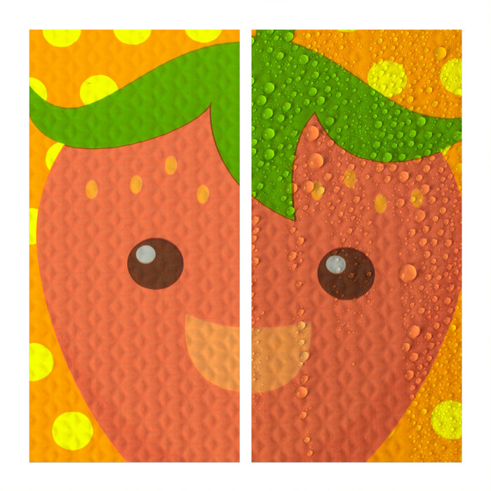 Relaxdays Fruit Puzzle Mat