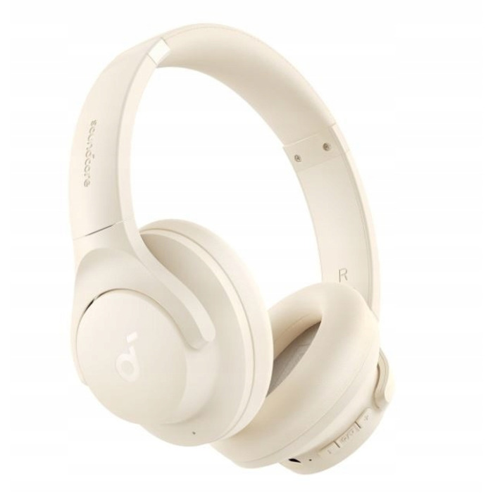 Бездротові накладні навушники Soundcore Q20i ANC, до 60 год роботи, Multipoint, білі