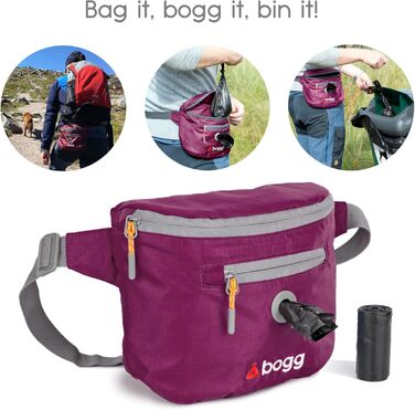 BOGG Універсальна сумка-переноска для собак | Диспенсер для пакетів та контейнер для відходів (Бромберг)