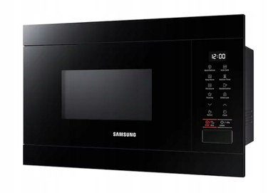 Мікрохвильова піч Samsung MS22T8254AB, 22 л, 850 Вт, чорна, Eco-розморожування