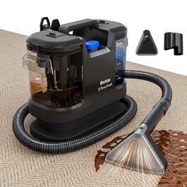 B Flowyfresh - миючий пилосос для диванів, килимів, меблів та авто. Мийний пилосос, 13 kPa, швидке сушіння, великий об'єм резервуару (1.8 л + 0.8 л), самоочищення