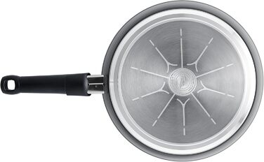 Набір сковорідок Fissler Ceratal Comfort (2 шт.) з керамічним покриттям, 24+28 см. Алюмінієва сковорода з антипригарним покриттям для індукційних плит. Ексклюзивно на Amazon.